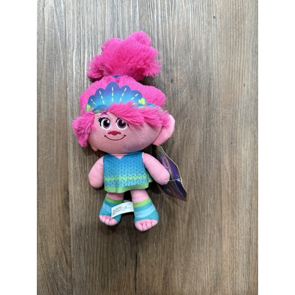 Trolls Band Together Queen Poppy Plush Toy 9 inch NWT